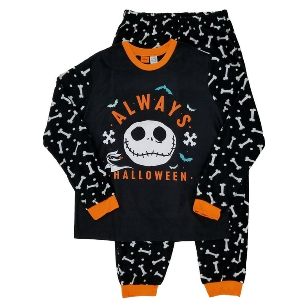Disney The Nightmare Before Christmas Halloween Sleep Set Pajama Set - Sz XL